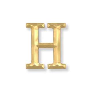 Michael Healy Solid Brass Letter H Monogram Door Knocker MHMH1 at The 