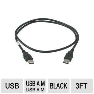 Cables to Go 1m USB A Male to A Male Cable   Black 