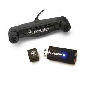 Andrea C1 1021450 50 USB Sound Card with Array Microphone   USB Power 