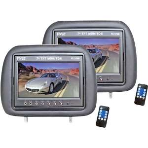 car audio video lcd display screens headrest yyi1 u75570 pyle pl71phb 