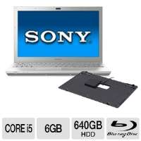 Sony VAIO VPCSE16FX/S 15.5 Silver Laptop and Sony VGPBPSC29 Extended 