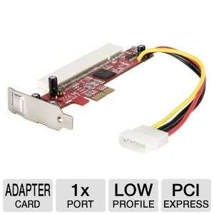 StarTech PEX1PCI1 PCI Express to PCI Adapter Card   Low Profile at 