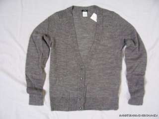 New J. Crew Alpaca & Merino wool Cardigan Sweater NWT  