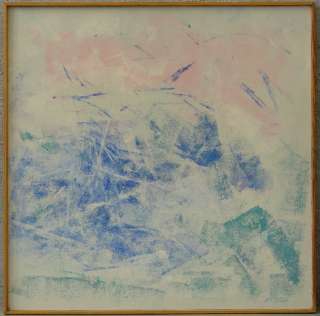 Arne TYKESSON (1928 2000) » Abstrakte Komposition «  