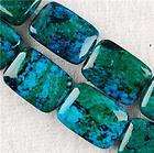 13X18mm Azurite Chrysocolla Gemstones Loose Beads 15