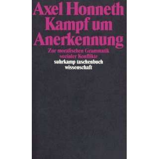   suhrkamp taschenbuch wissenschaft)  Axel Honneth Bücher