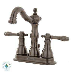 Glacier Bay Lyndhurst 4 in. 2 Handle Lavatory Faucet in Oil Rubbed 