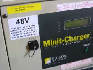 EDISON MINIT 648 12V/36V/48V FORKLIFT BATTERY CHARGER  