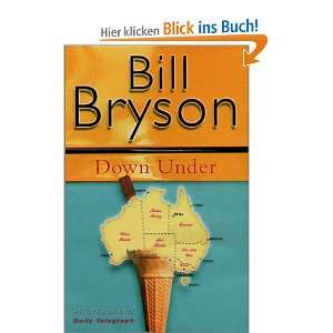 Down Under.  Bill Bryson Englische Bücher