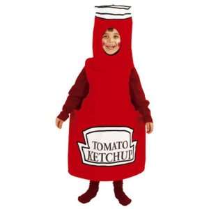 Cesar   Kostüm Ketchup Flasche für Kinder  Spielzeug