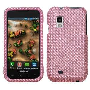Samsung I500 Galaxy S Fascinate Showcase Mesmerize Pink Crystal Case 