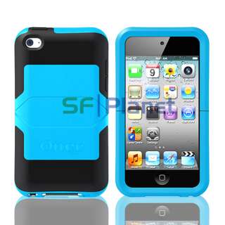 Otterbox Reflex Black & Blue Case Cover for Apple iPod touch itouch 4 