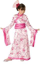 Kinder Kostüm Geisha Japanerin Kimono Prinzessin Gr. M  
