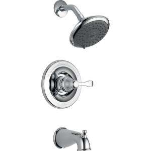 Delta Porter Single Handle Tub and Shower Faucet in Chrome 144984 at 