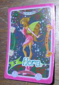 Winx Club Sammelkarten 2004 flora 5 WNX W25 Cards  