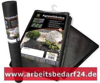 10 x 50m Unkrautvlies 50g/m², Gartenvlies Gartenflies Mulchfolie 