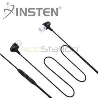   mm in ear stereo headset w on off mic black quantity 1 enjoy hands