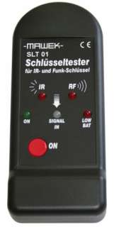 MAWEK SLT01 Profi SCHLÜSSELTESTER Kfz IR / Funk  