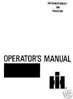 International Cub Cadet Model 184 Operators Manual  