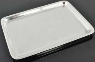 Tiffany & Co Sterling Silver Classic Oblong Rectangle Platter Serving 
