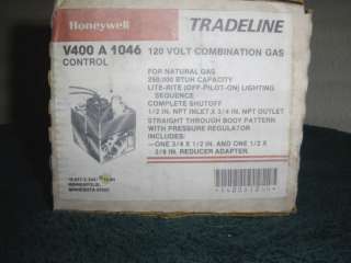 Honeywell V400A 1046 Combination Gas Control NOS  