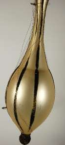 Christmas Antique W GERMANY Ornament Glass Mandolin 10  