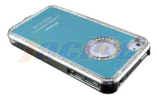 Bling Diamond Luxury Metal Aluminum Chrome Hard Case Cover For 