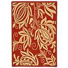   Outdoor Andros Red Natural Rug 27 x 5 Area Rugs Home Decor Floor New