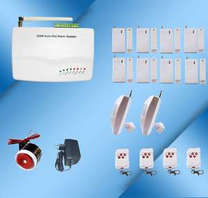 NEW GSM 99ZONE WIRELESS HOME SECURITY ALARM SYSTEM 3A  