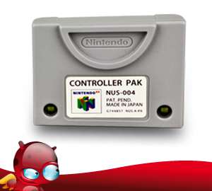 ORIG. Nintendo 64 SPEICHERKARTE   CONTROLLER PAK N64  
