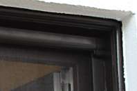   Insektenschutzrollo Eco für Fenster, max. 130 cm x 160 cm, braun