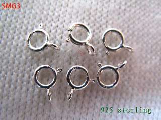 Various 925 Sterling Silver lobster clasp jewelry making findings fit 