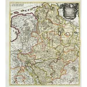   Exacta Westphaliae 1710 (Plano)  Peter Schenck Bücher