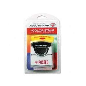  COS032923   ACCUSTAMP Pre Inked One Color POSTED Stamp 