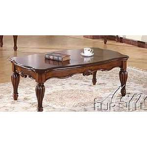 Acme Furniture Living Room Coffee Table in Cherry finish 10290  