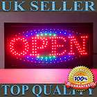 Top Quality Flashing Colour LED OPEN Shop Sign Neon Dis