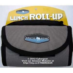  Arctic Zone Lunch Roll Up Insulated Bag   Grey Color