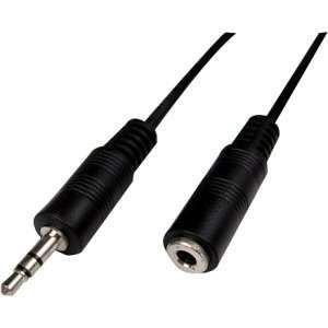  Cables Unlimited Stereo Audio Cable. 3.5MM M/FEMALE 6 STEREO CABLE 