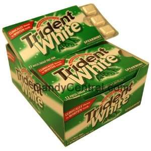 Trident White Spearmint (12 Ct)  Grocery & Gourmet Food