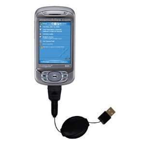  Retractable USB Cable for the Cingular 8525 with Power Hot 