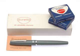 Aurora Auretta FIAT, penna stilo vintage in versione grigia nuova in 