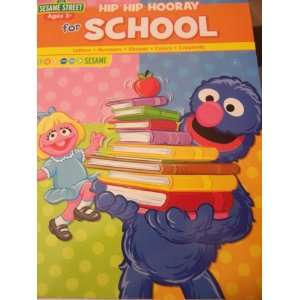 Sesame Street Learning Workbook ~ Hip Hip Hooray for 