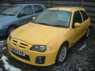 2005 MG Rover ZR Yellow Automatic  