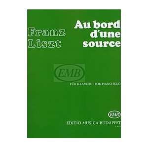  Au Bord dune Source from Annes de plerinage Piano Solo 