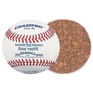  Champro Dixie Youth Approved Baseball (One Dozen) Sports 
