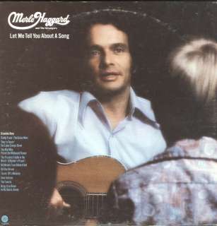 Merle Haggard Let Me Tell You About A Song LP VG++/NM  