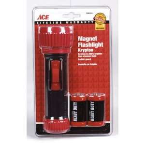 Dorcy International 43 2352 Ace 2d Cell Magnet Flashlight