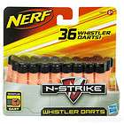 nerf whistler dart refill 36 pack new n strike ammo
