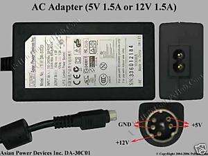 AC POWER Adaptor FOR HP dvd1040 EXTERNAL DRIVE  