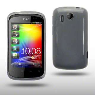 TPU GEL CASE / BACK COVER FOR HTC EXPLORER   CLEAR  